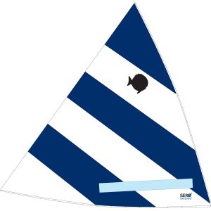 Sunfish Blue & White Sail, SER-24108