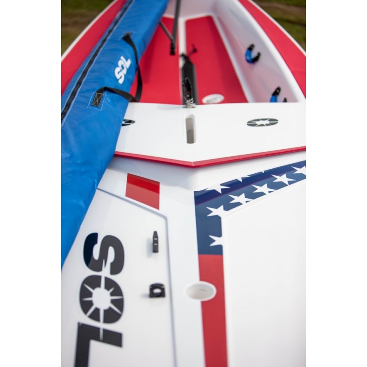SOL Stars & Stripes Deck Graphic - SERO Innovation SOL Sailboat