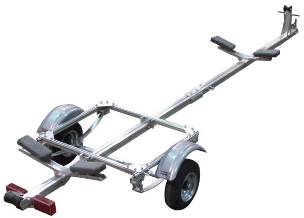 SOL-Sunfish, Trailex Aluminum Trailer, Single Ultra Light Duty Carrier (Express Assembly)