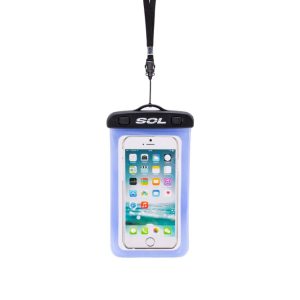 SOL, Waterproof Phone Case (Ice Blue)