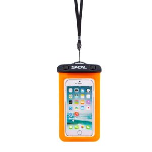 SOL, Waterproof Phone Case (Orange)