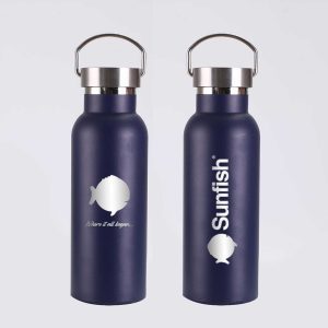 Sunfish 17 oz Vacuum Insulated Water Bottle, Blue