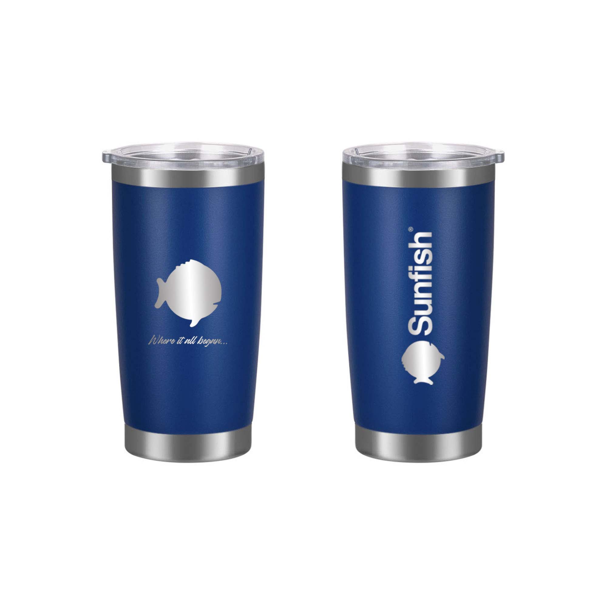 Sunfish 20 oz Vacuum Insulated Tumbler, Blue
