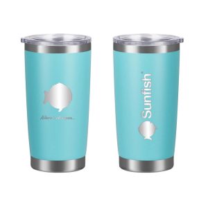 Sunfish 20 oz Vacuum Insulated Tumbler, Teal