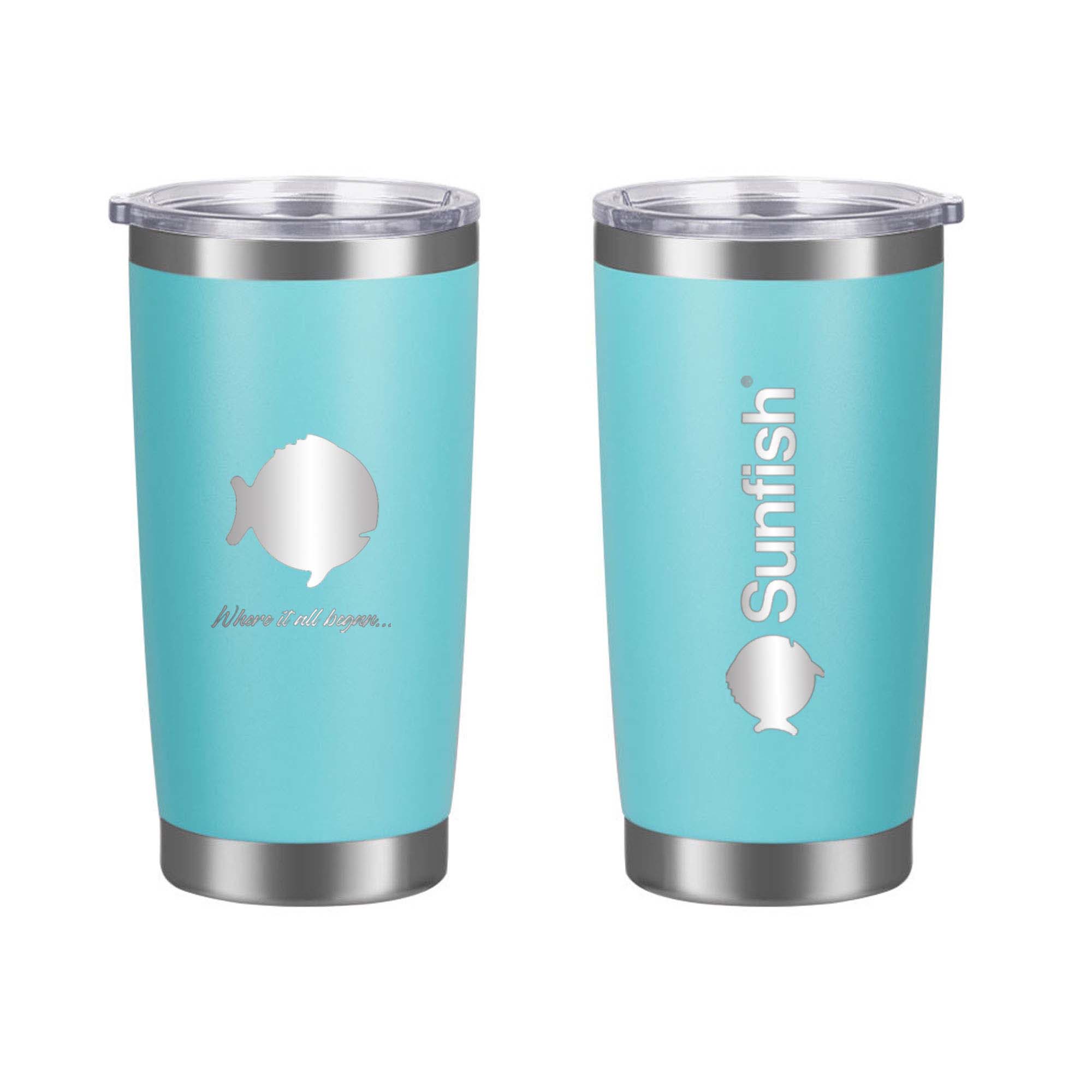 Sunfish 20 oz Vacuum Insulated Tumbler, Teal