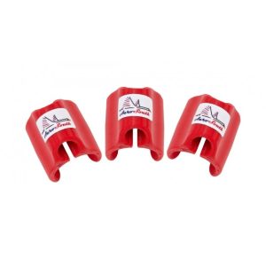AeroSouth Mainsheet Hanger Clip Set of 3 - Red