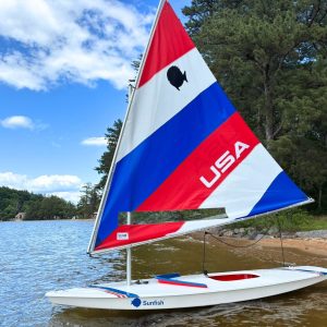 SERO Sailing, Sunfish Sailboat, 250th Anniversary Special Edition, With Composite Blades