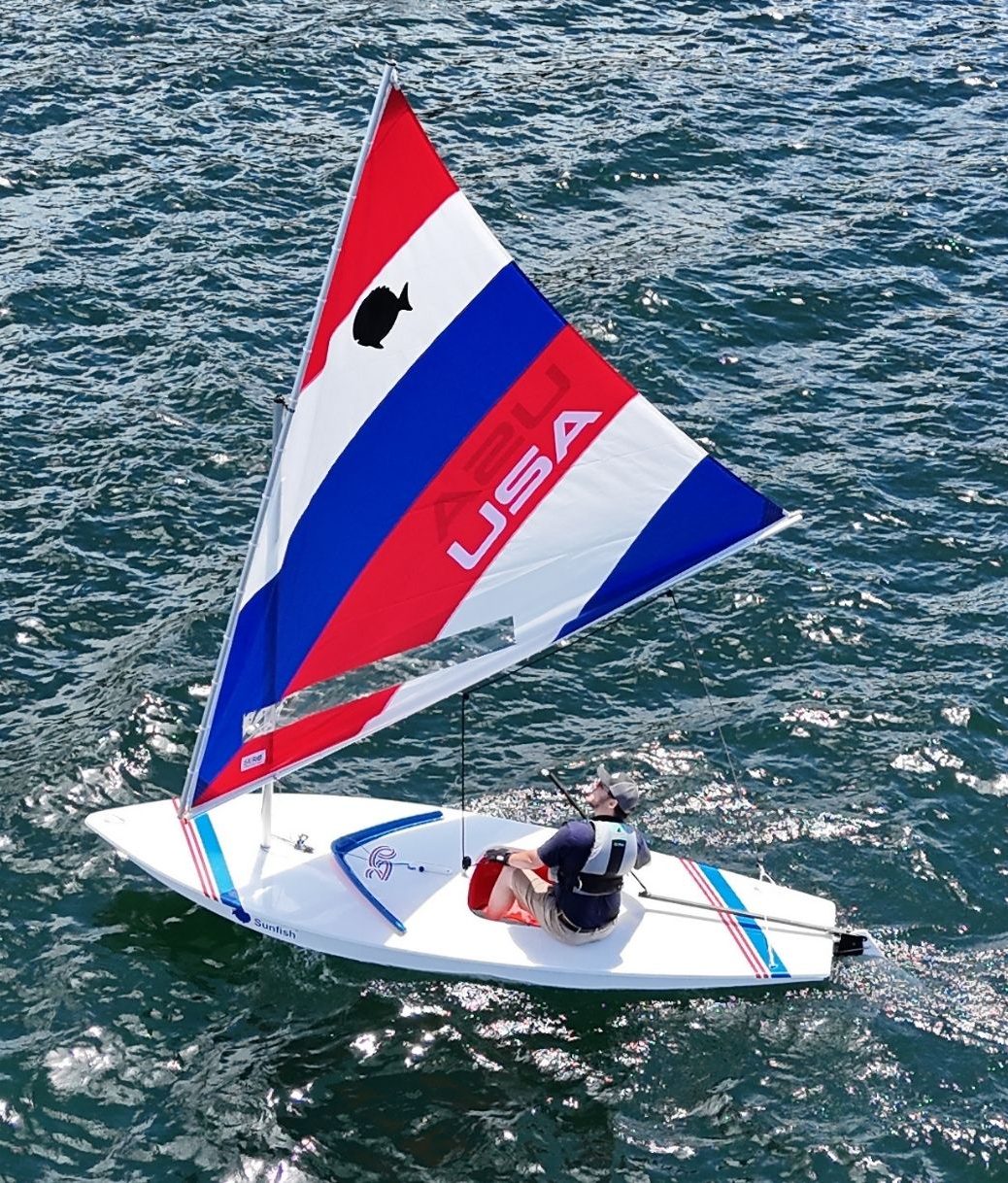SERO Sailing, Sunfish Sailboat, 250th Anniversary Special Edition, With Composite Blades - Image 3